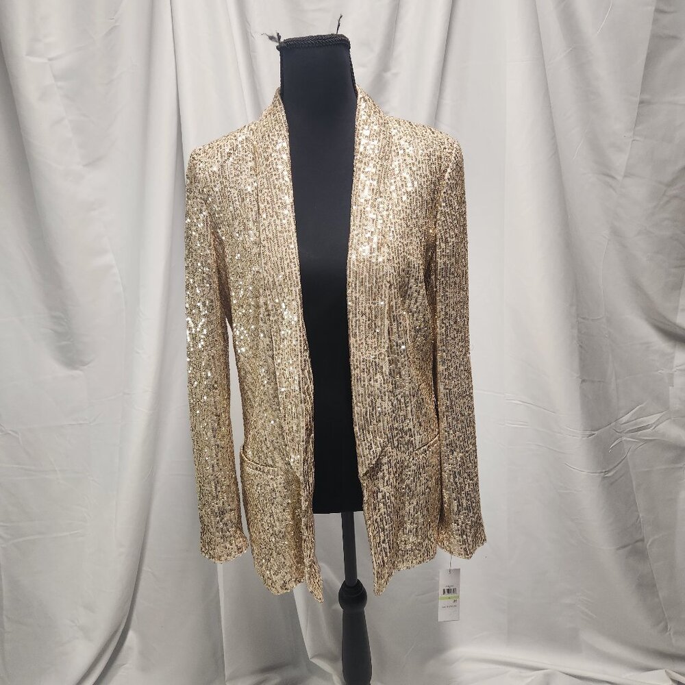 DKNY Sequin Open-Front Blazer (Size 2 and 4) NWT